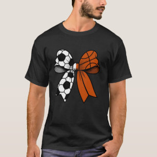 Camiseta Baloncesto de fútbol Coquette Bow Funny Socket