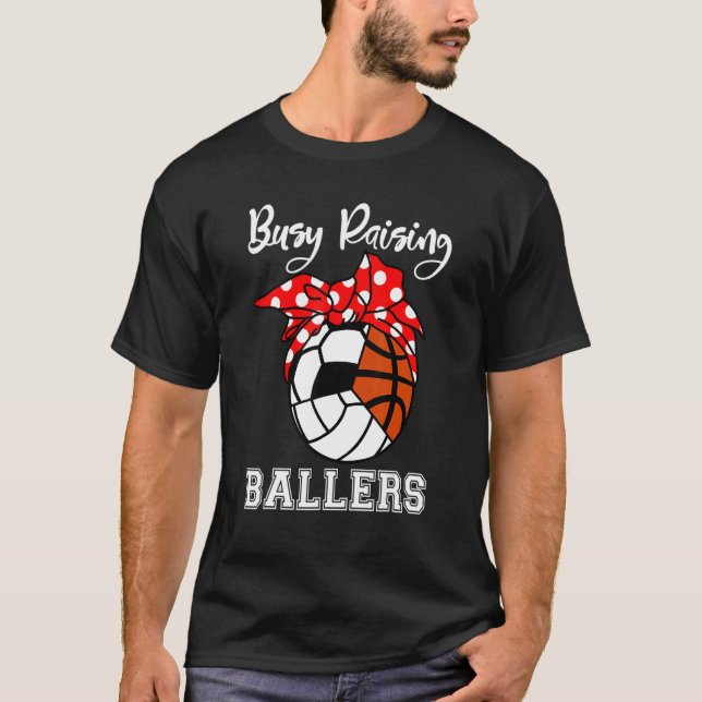 Camiseta Baloncesto de fútbol de voleibol (Anverso)