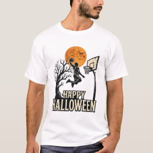 Camiseta Baloncesto de Halloween Feliz Halloween Deporte Vi