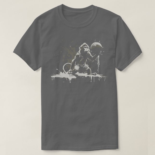 Camiseta baloncesto de juego de monos (Diseño del anverso)