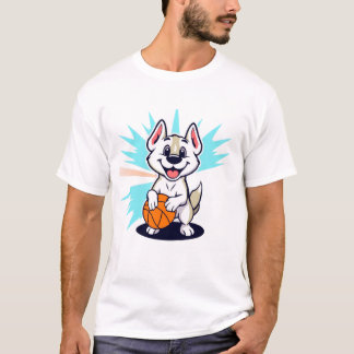 Camiseta Baloncesto de juegos de perro