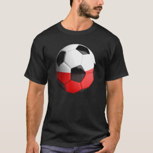 Camiseta Baloncesto de la Bandera de Polonia