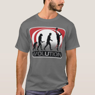 Camiseta Baloncesto de la evolución