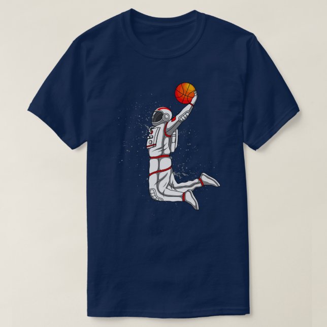 Camiseta Baloncesto de la mermelada astronauta (Diseño del anverso)