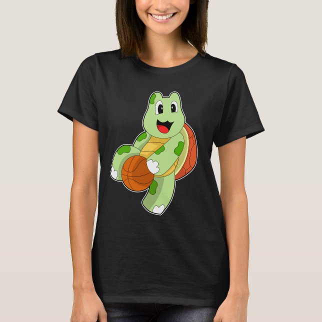 Camiseta Baloncesto de la tortuga (Anverso)