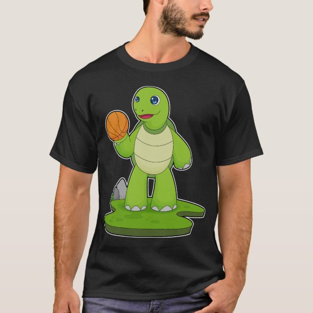 Camiseta Baloncesto de la tortuga (Anverso)