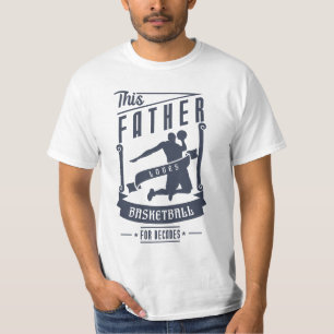 Camiseta Baloncesto de los amores de padre para el regalo