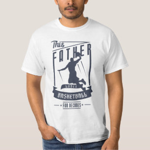 Camiseta Baloncesto de los amores de padre para el regalo