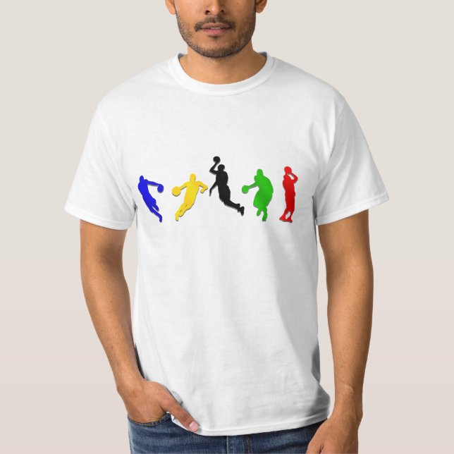 Camiseta Baloncesto de los aros   de los jugadores de (Anverso)