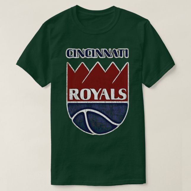 Camiseta Baloncesto de los Cincinnati Royals (Diseño del anverso)
