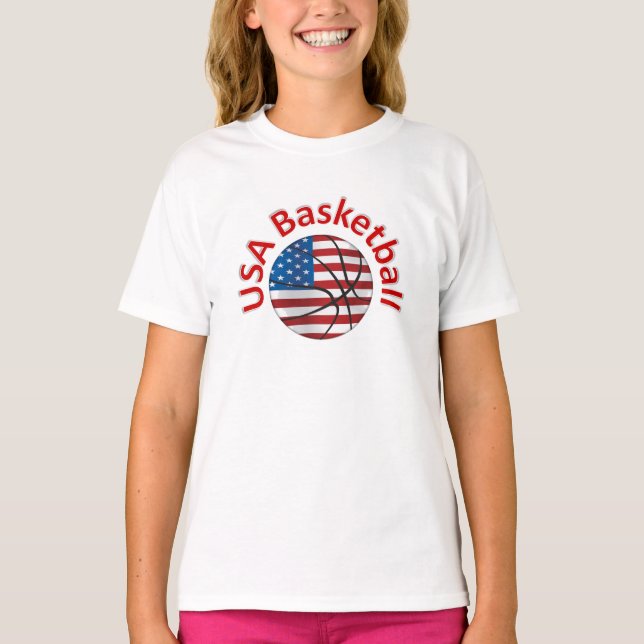 Camiseta Baloncesto de los E.E.U.U. (Anverso)