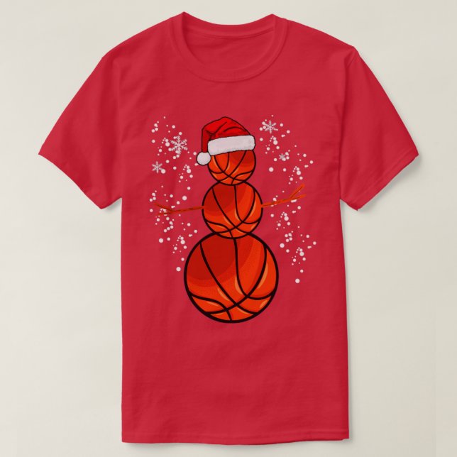 Camiseta Baloncesto de navidades (Diseño del anverso)