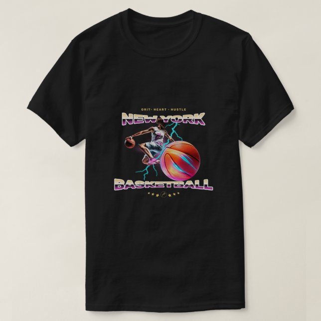 CAMISETA BALONCESTO DE NUEVA YORK (Diseño del anverso)