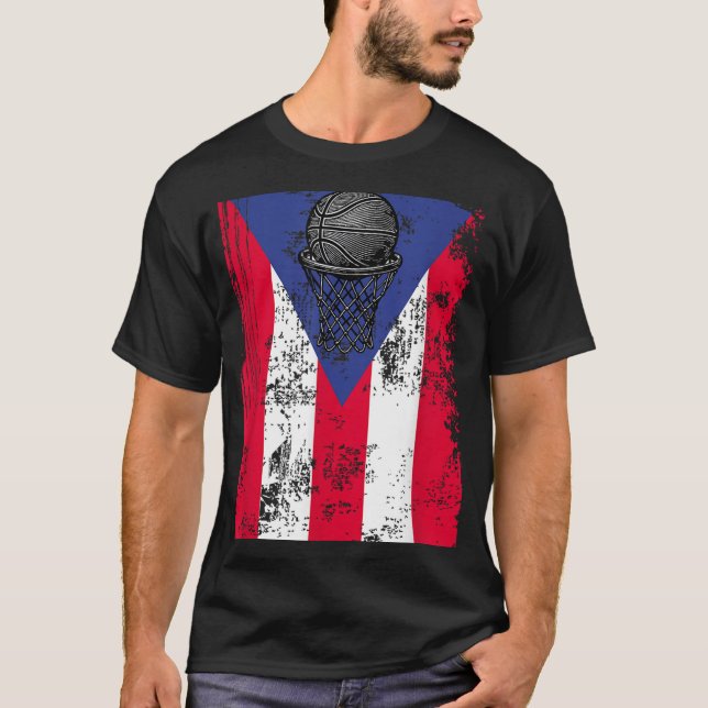 Camiseta Baloncesto de Puerto Rico (Anverso)