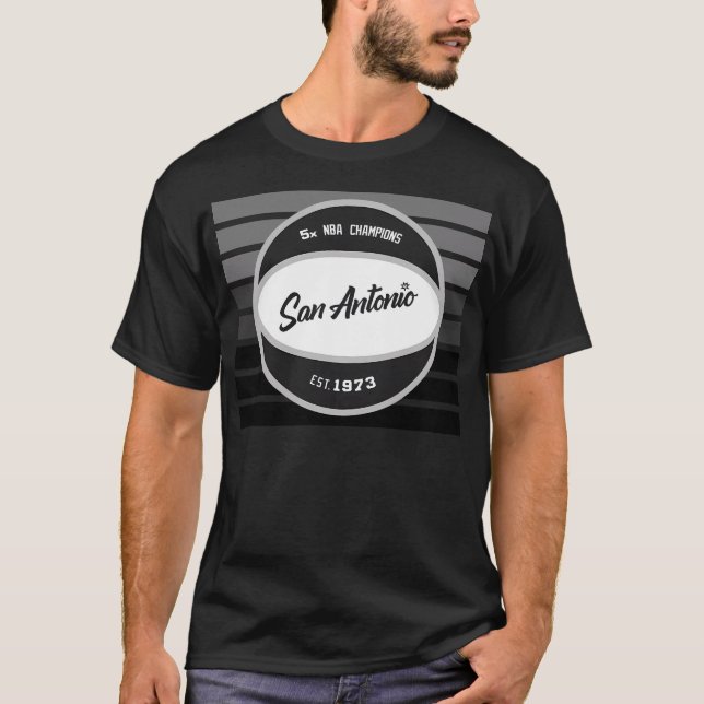 Camiseta Baloncesto de San Antonio (Anverso)