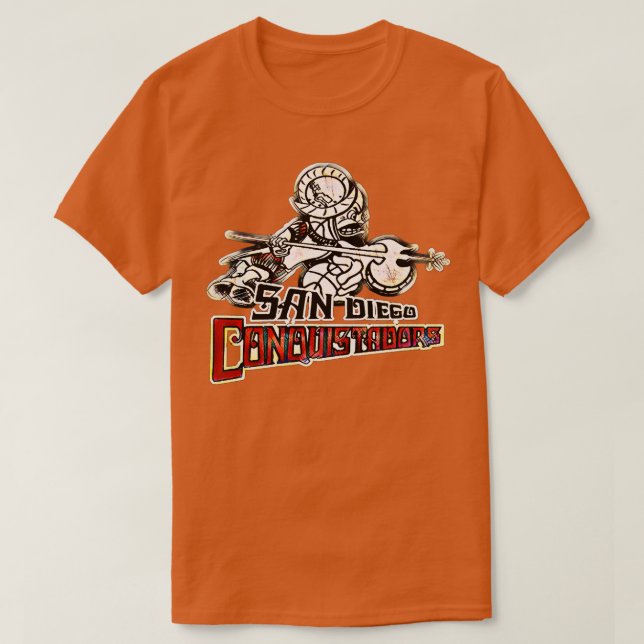 Camiseta Baloncesto de San Diego Conquistadors (Diseño del anverso)