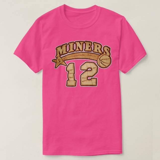 Camiseta Baloncesto de Scranton Miners (Diseño del anverso)