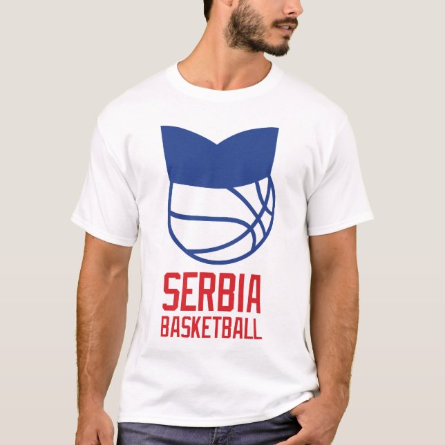 Camiseta Baloncesto de Serbia (Anverso)