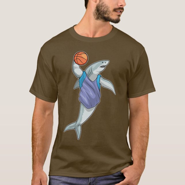 Camiseta Baloncesto de Shark Basketball (Anverso)