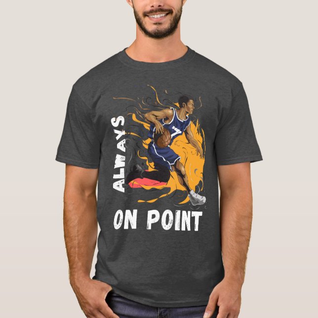 Camiseta Baloncesto de siempre en punto (Anverso)