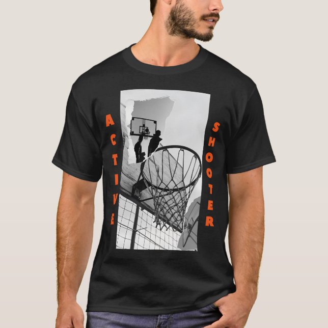 Camiseta Baloncesto de tiro activo (Anverso)