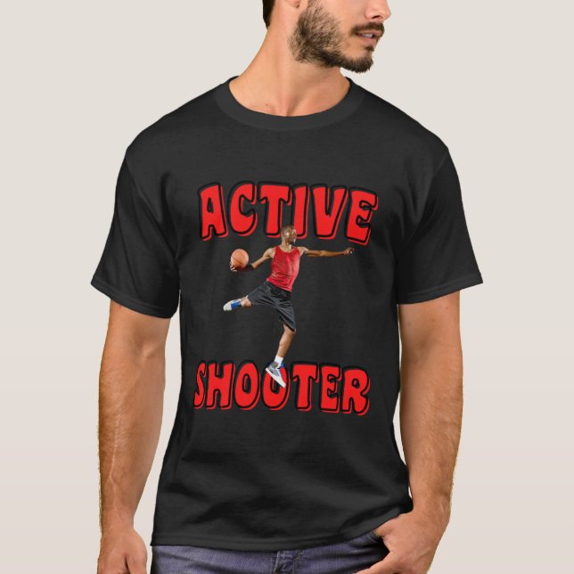 Camiseta Baloncesto de tiro activo 4 (Anverso)