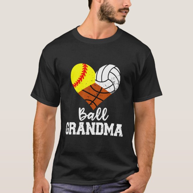 Camiseta Baloncesto de voleibol Ball Grandma (Anverso)