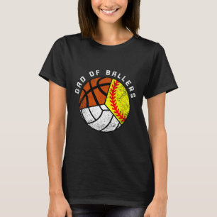 Camiseta Baloncesto De Voleibol De Papá De Los Ballers