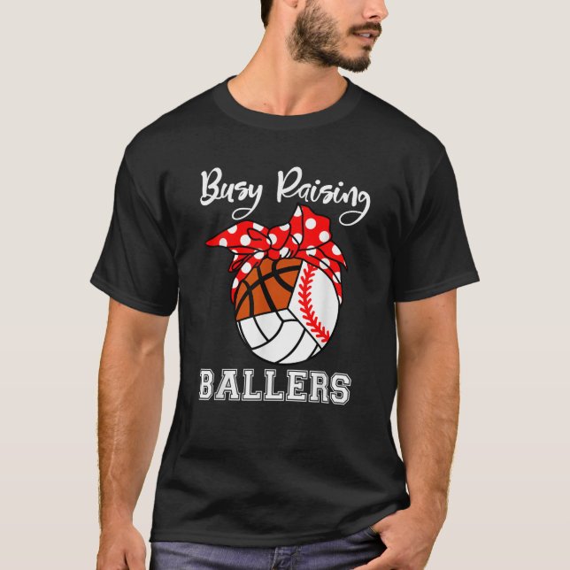 Camiseta Baloncesto de Voleibol Ocupado (Anverso)