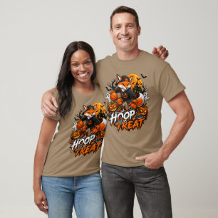 Camiseta Baloncesto de Zorro Espeluznante de Halloween o Tr