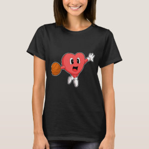 Camiseta Baloncesto del corazón