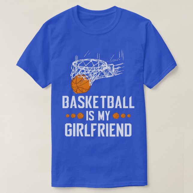 Camiseta Baloncesto del equipo de baloncesto dice (Diseño del anverso)