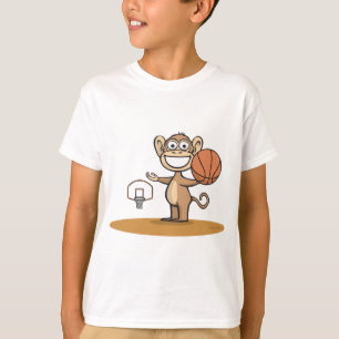 Camiseta Baloncesto del mono