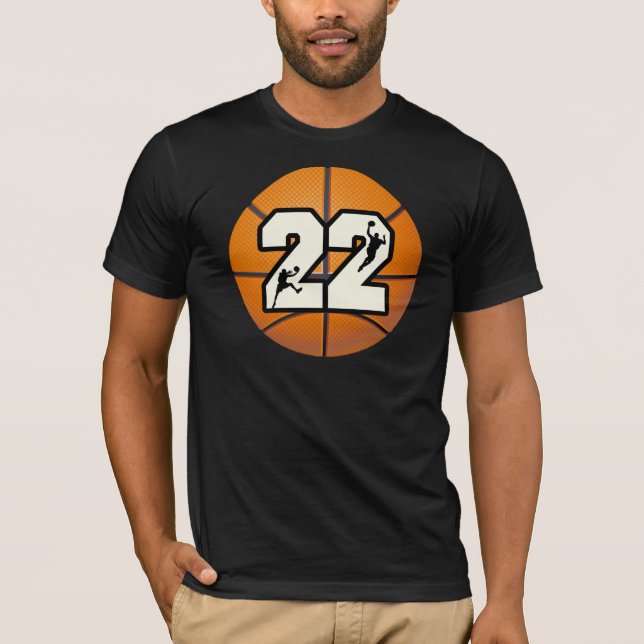 Camiseta Baloncesto del número 22 (Anverso)