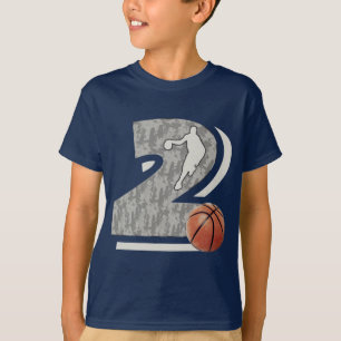 Camiseta Baloncesto del número 2 y diseño del jugador