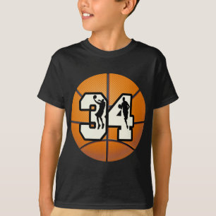 Camiseta Baloncesto del número 34