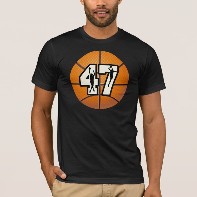 Camiseta Baloncesto del número 47 (Anverso)