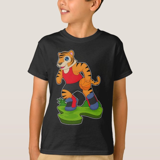 Camiseta Baloncesto del Tigre (Anverso)