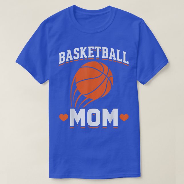 Camiseta Baloncesto Deportivo Mamá Baloncesto Baloncestista (Diseño del anverso)