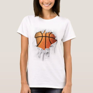 Camiseta Baloncesto desgarrado