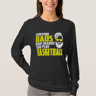 Camiseta Baloncesto dicho del día del padre portador de bar