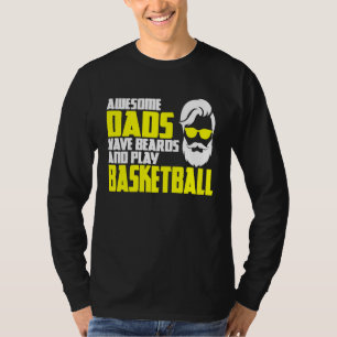Camiseta Baloncesto dicho del día del padre portador de bar