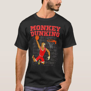 Camiseta Baloncesto diciendo el mono de Slam Dunk Dunke