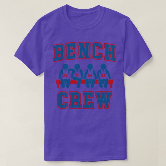 Camiseta Baloncesto divertido de Bench Crew (Diseño del anverso)