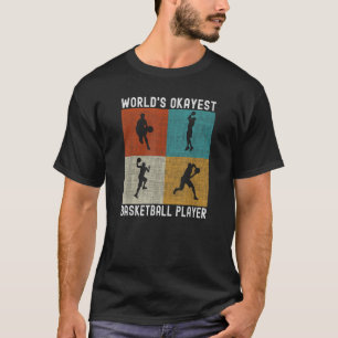 Camiseta Baloncesto divertido del jugador de baloncesto más