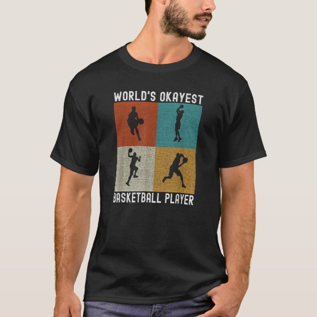 Camiseta Baloncesto divertido del jugador de baloncesto más (Anverso)