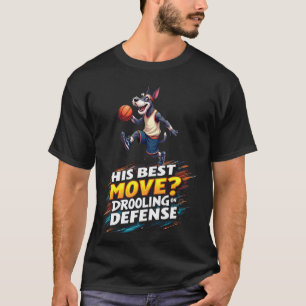 Camiseta Baloncesto Divertido para Amantes de los Perros Sc