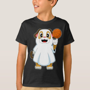 Camiseta Baloncesto Dog Halloween