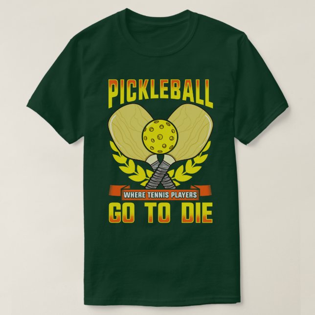 Camiseta Baloncesto Donde Morirán Jugadores De Tenis (Diseño del anverso)