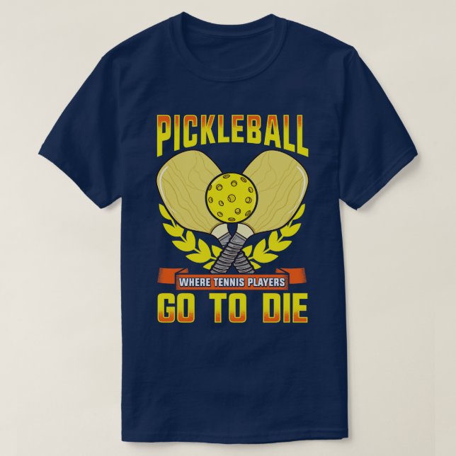 Camiseta Baloncesto Donde Morirán Jugadores De Tenis (Diseño del anverso)